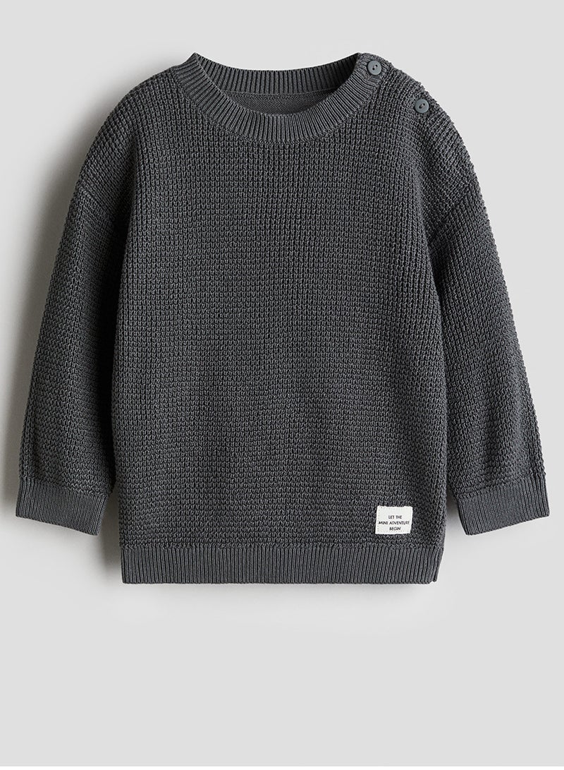 Cotton-Knit Jumper