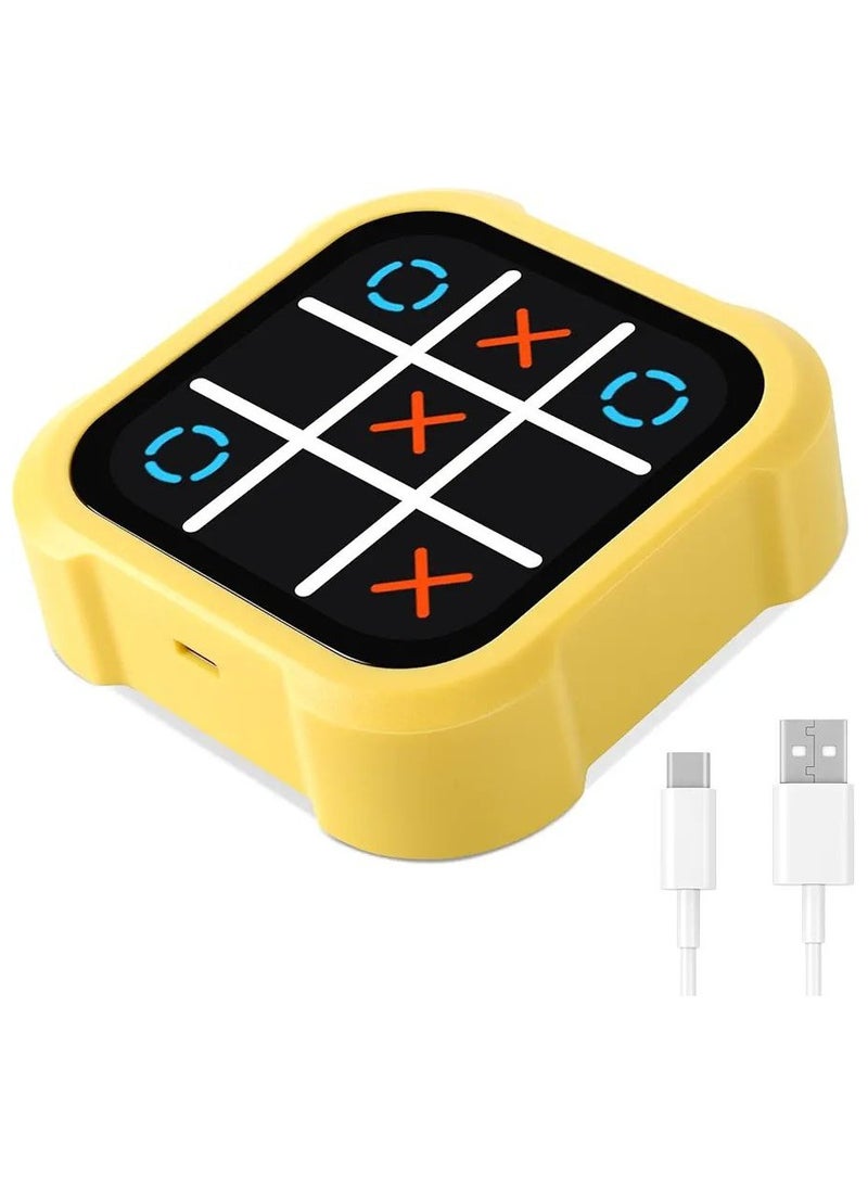 Tic Tac Toe Toy Board Game 4-In-1 Puzzle Game Console Offers An Extreme Handheld Gaming Experience For Children Combining Classic Tic Tac Toe With Additional Fun Variations For Hours Of Entertainment.