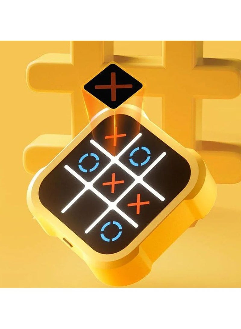 Tic Tac Toe Toy Board Game 4-In-1 Puzzle Game Console Offers An Extreme Handheld Gaming Experience For Children Combining Classic Tic Tac Toe With Additional Fun Variations For Hours Of Entertainment.