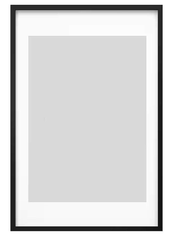 RÖDALM wall photo Frame, black, 61x91 cm