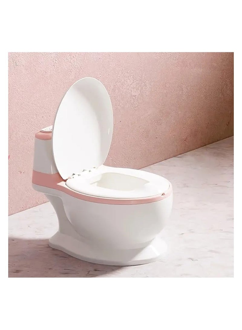 Children Toilet Safe Removable Potty Pot Portable Kids Potty Training Seat CREAM