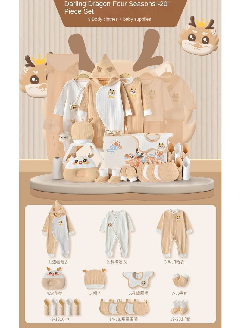 Newborn Baby Gifts Set Newborn Layette Gifts Set Baby Boys Gifts Premium Cotton Baby Clothes Accessories Set