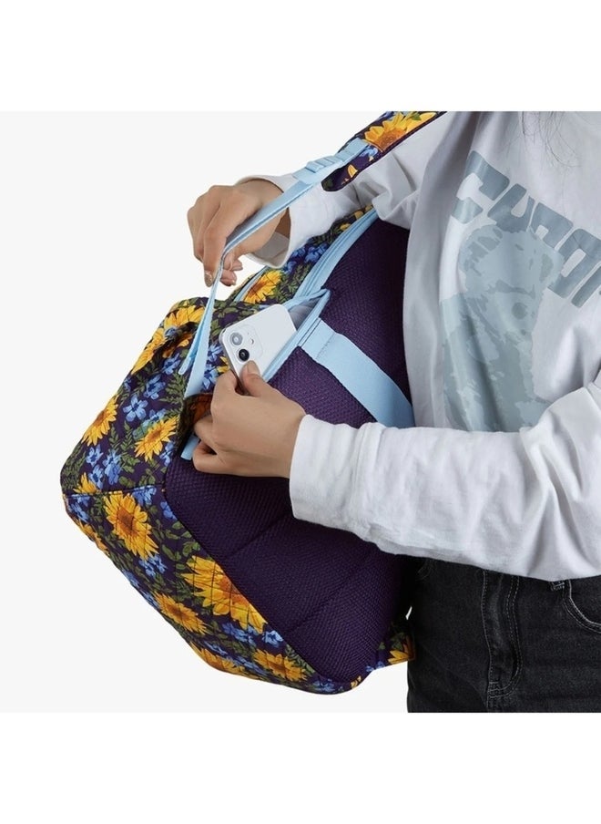 BAGSMART Sunflower Rhapsody The Wanderland Bonchemin 15.6 Inch Campus Backpack