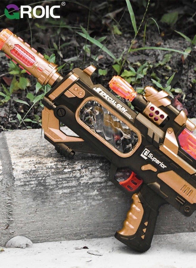 Toy Gun with Sounds and Spinning Lights, Electric Gun Toy Most Popular Gifts for Children Children Special Toy Gun with Dazzling Light, Amazing Blaster Sound & Unique Action Light-UP