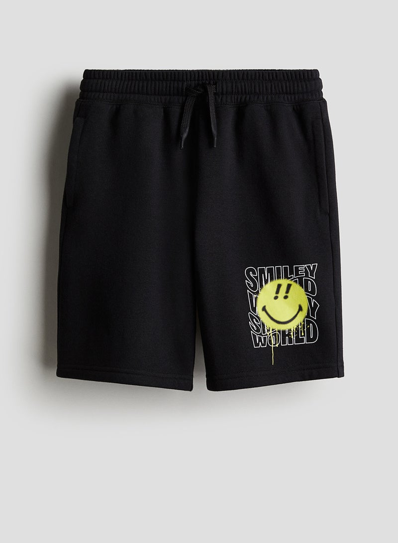 Kids Printed Sweat Shorts