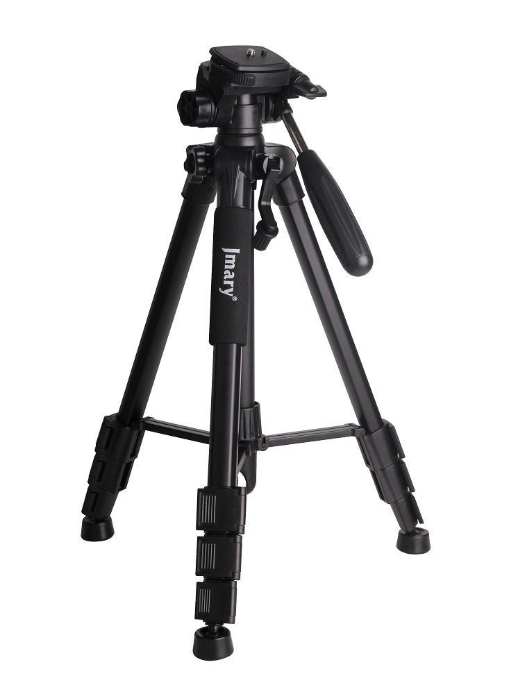 Professional Aluminum Tripod Monopod For All DSLR Cameras (Black) KP-2254