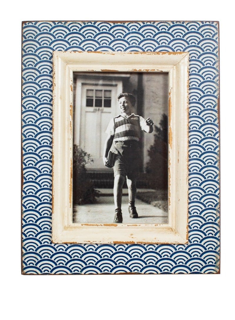 Blue Wave Photo Frame