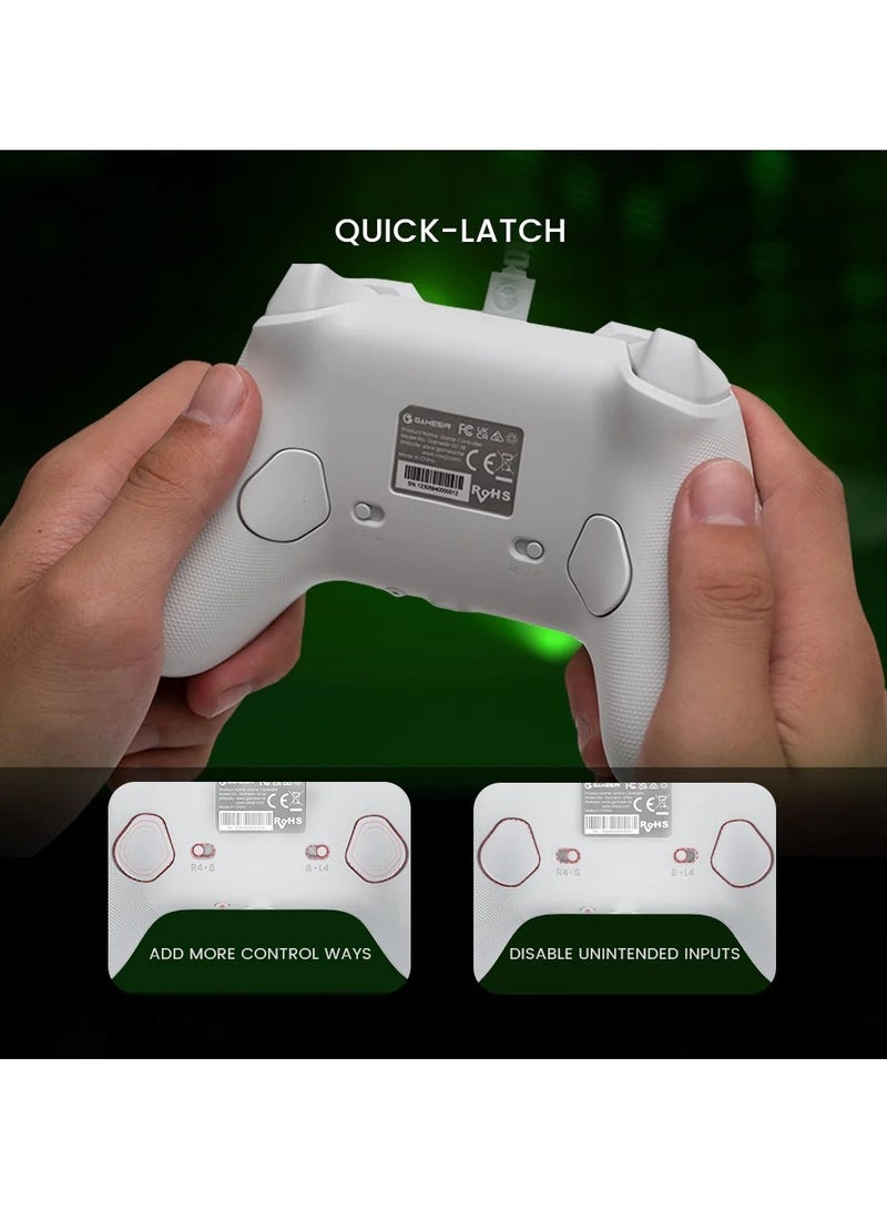 Classic Gamepad GameSir G7se Wired Game Controller for Xbox Series X/S, Xbox One, Windows 10/11 Plug Steam and Play Gaming Gamepad with Hall Effect Joysticks/Hall Trigger White