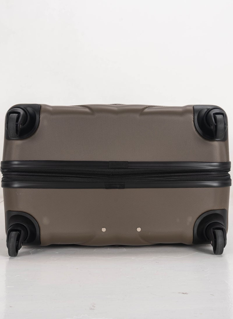 4 Pack Of Hardside Spinner Number Locked Luggage Trolley