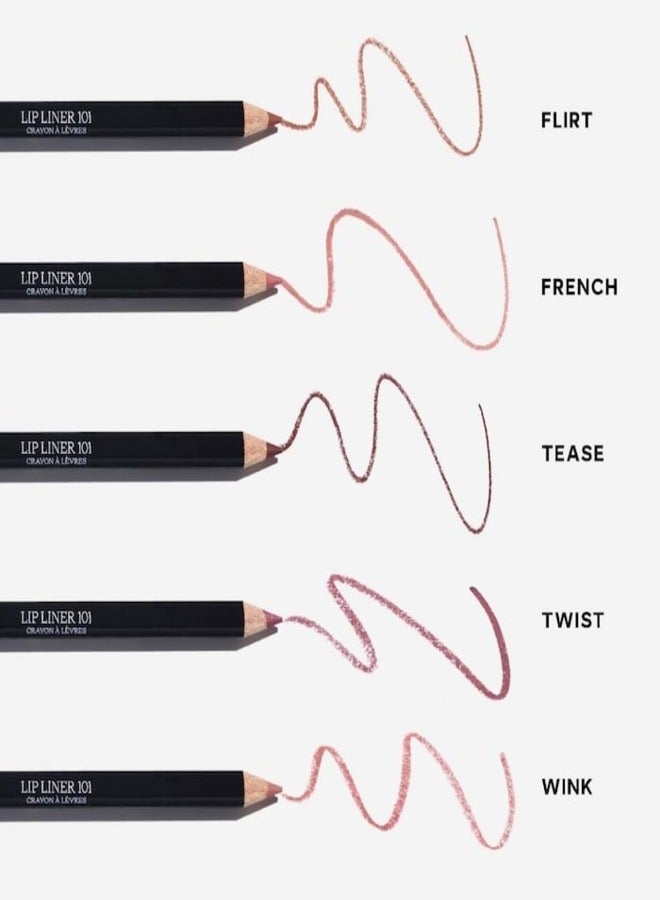 SAIE Lip Liner 101 - Nourishing & Defining Lip Pencil , Wink - nude pink 1.1g