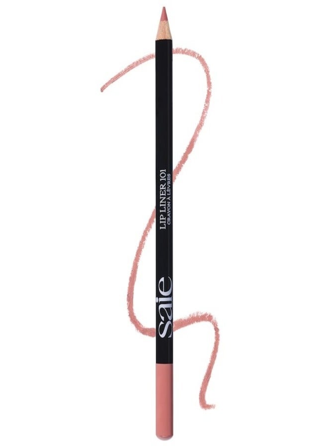 SAIE Lip Liner 101 - Nourishing & Defining Lip Pencil , French - neutral pink 1.1g