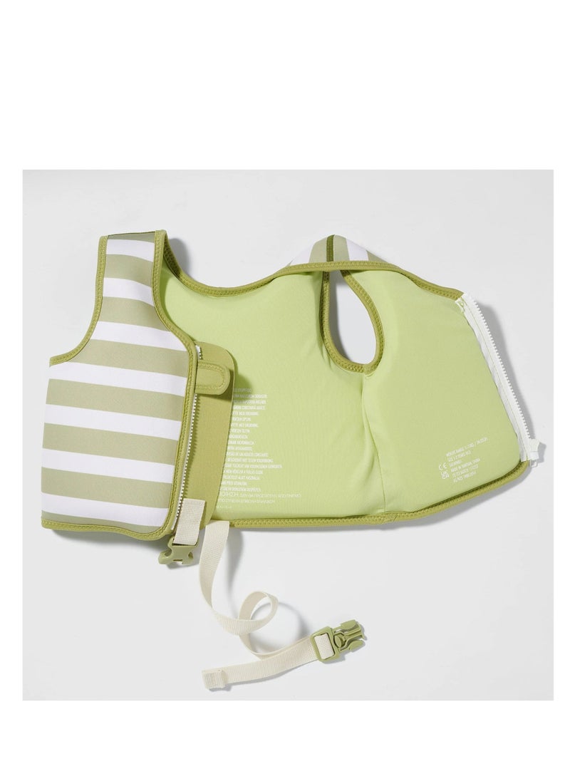 Kids Swim Vest 1-2 Into the Wild Khaki