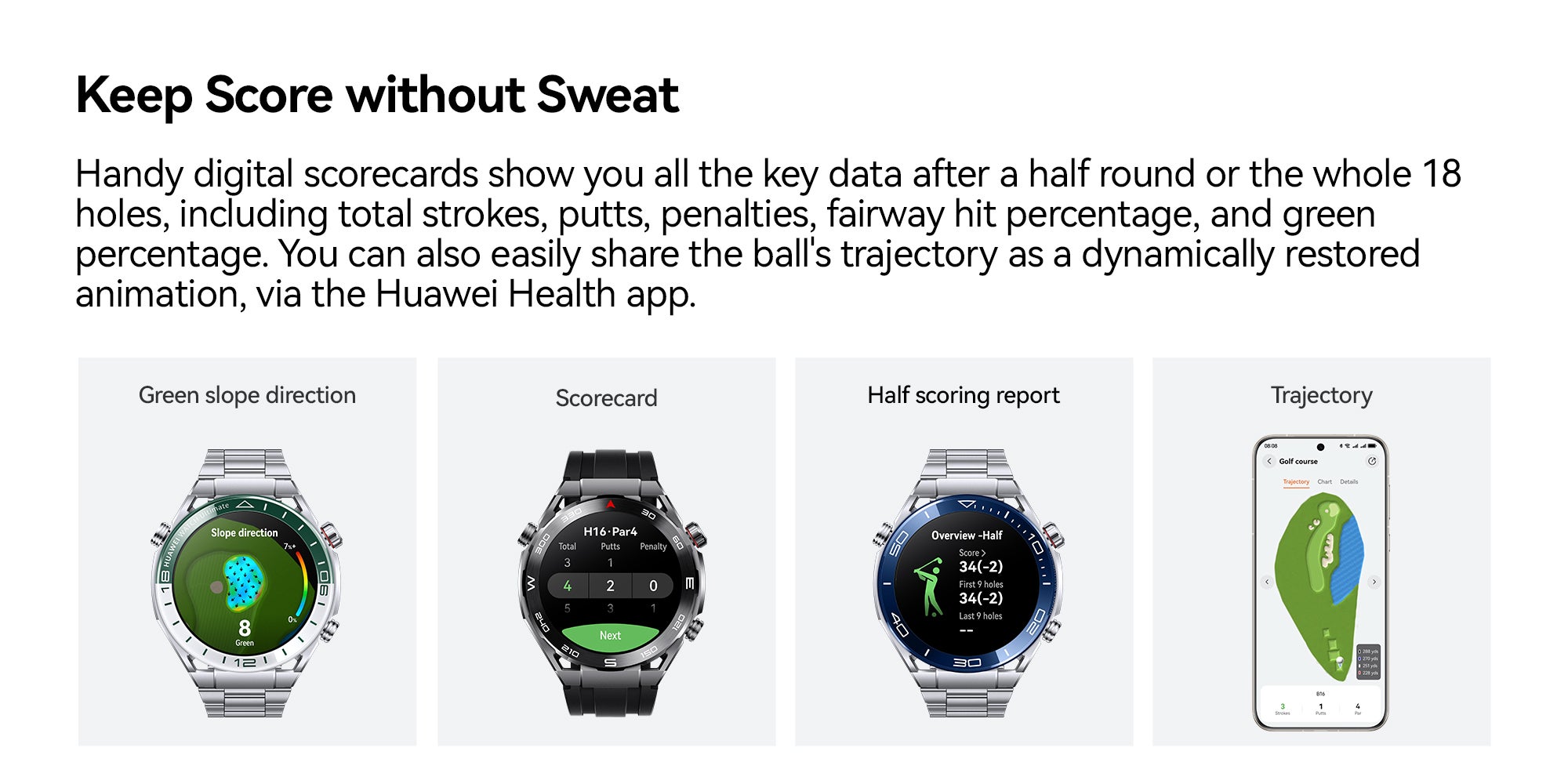 Watch Ultimate Smartwatch, Zirconium-Based Liquid Metal, Data-Driven Health Monitoring, Golf Course Mode, Offline Contour Maps, 100-Metre Water Resistance, Two-Week Battery Life, Ios & Android Green