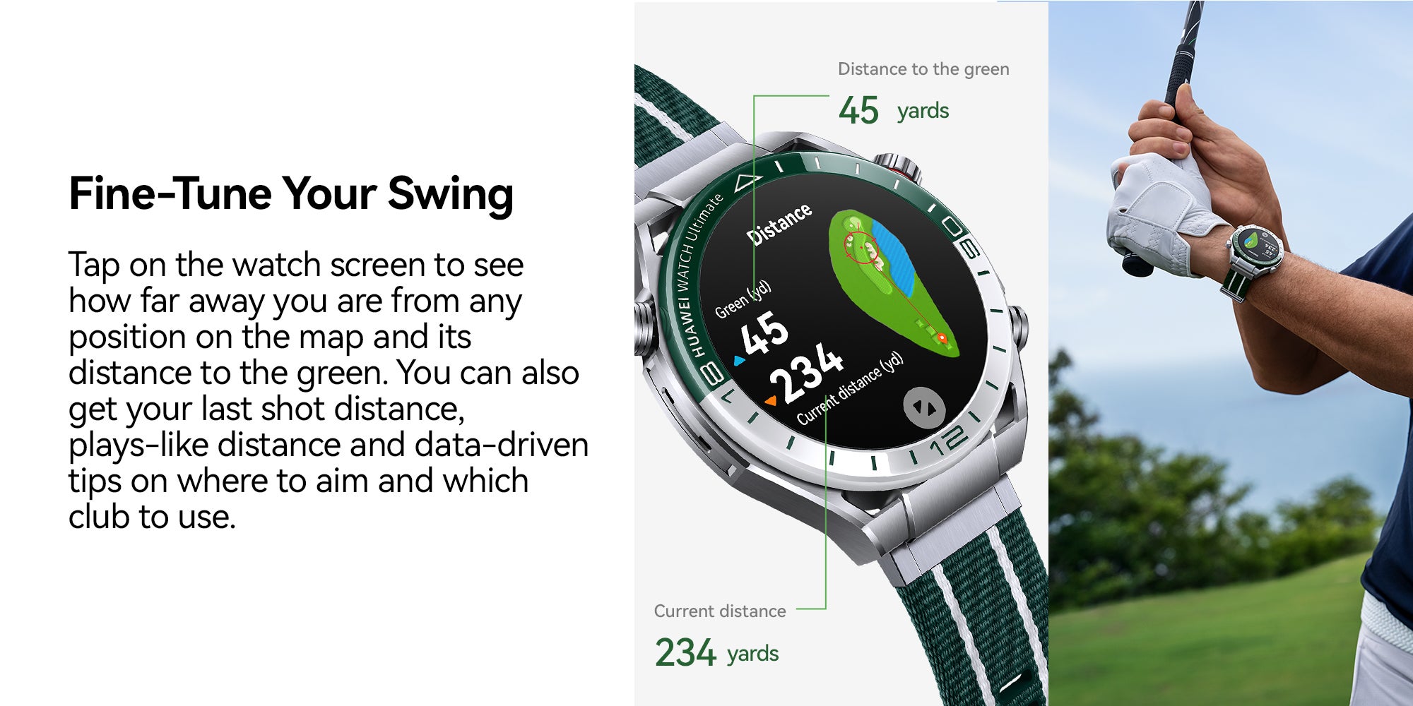 Watch Ultimate Smartwatch, Zirconium-Based Liquid Metal, Data-Driven Health Monitoring, Golf Course Mode, Offline Contour Maps, 100-Metre Water Resistance, Two-Week Battery Life, Ios & Android Green