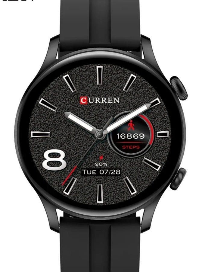 RS2 CURREN Original Brand Rubber Straps Wrist Smart Watch For Men & Women