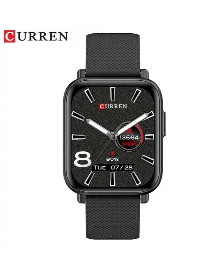 S1 CURREN Fashion Smartwatch Multi-Function Electronic Watch Men's Watch