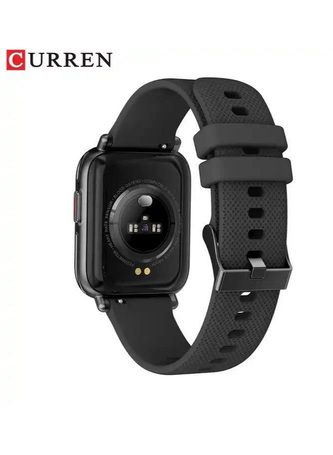 S1 CURREN Fashion Smartwatch Multi-Function Electronic Watch Men's Watch