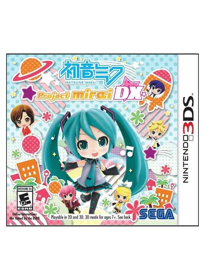 Hatsune Miku: Project Mirai DX (Intl Version) - nintendo_3ds