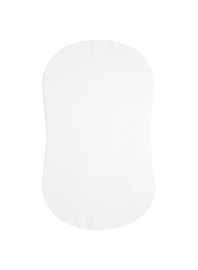 BassNEST Fitted Sheet 100% Cotton White