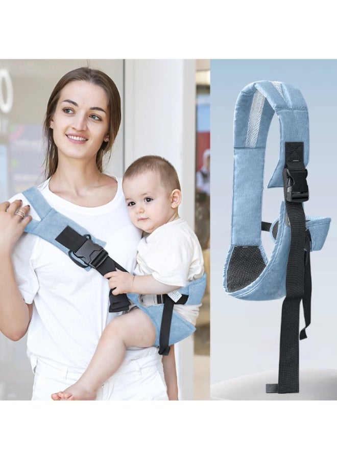 Baby Carrier Newborn to Toddler with Pocket, 4-in-1 Easy to Wear Ergonomic Adjustable Breathable Carrier Slings, Perfect for Baby Infants up to 15kg Toddlers