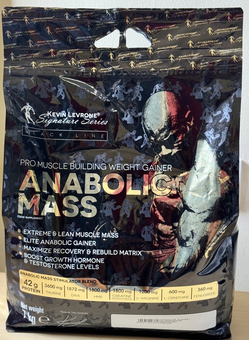 Anabolic mass Pro Muscle Building Weight Gainer, 7kg Snikers