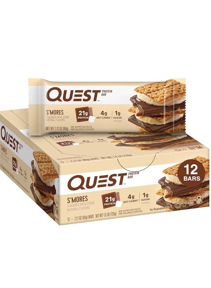 Quest Protein Bar S’Mores 12x60g