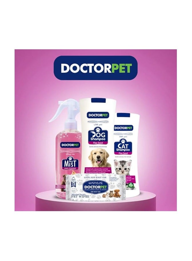 Doctor Pet Dog Shampoo 400ml Flax Seed