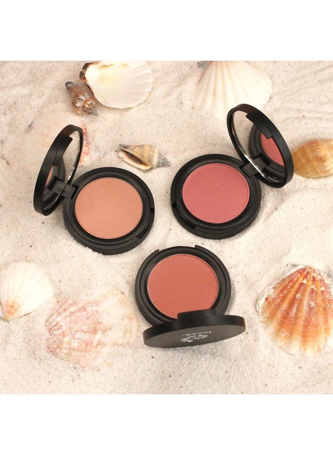 Baeblu Organic Blush 100% Natural Pressed Mineral Powder, Made In The Usa, Dusty Rose