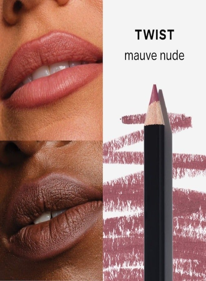 SAIE Lip Liner 101 - Nourishing & Defining Lip Pencil ,  Twist - nude mauve 1.1g