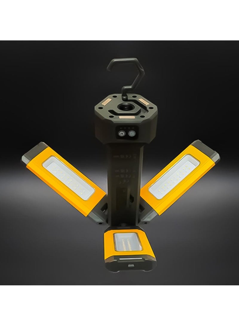 Toby's VIP 12 MAX Rechargeable Camping Light with 5000 Lumens Best For Outdoor Party Picnic Barbeque On Desert Multifunctional Sanara Light With Built in Rechargeable Battery Facility 5000mAh