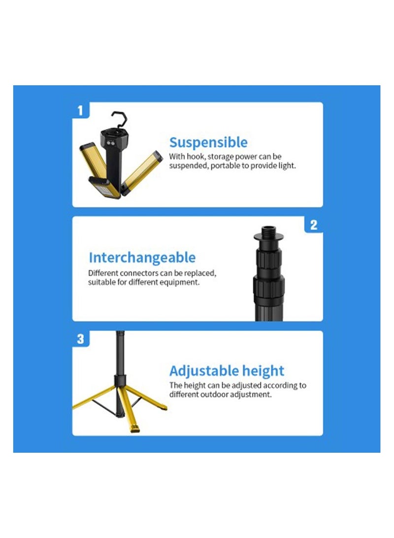 Toby's VIP 12 MAX Rechargeable Camping Light with 5000 Lumens Best For Outdoor Party Picnic Barbeque On Desert Multifunctional Sanara Light With Built in Rechargeable Battery Facility 5000mAh