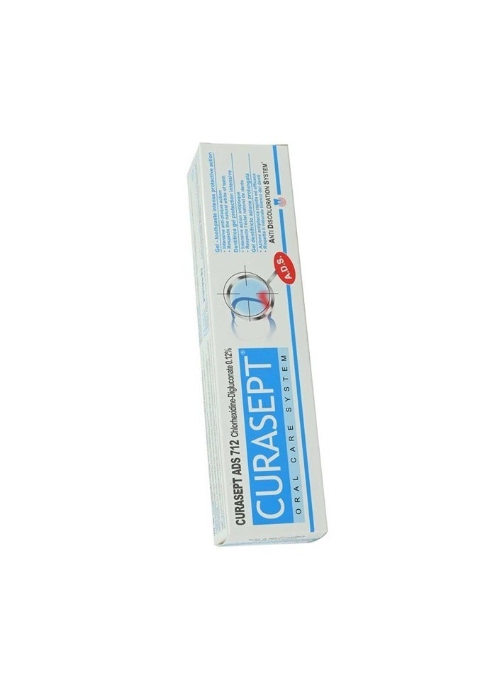 Chlorhexidine 0.12% Anti Plague Gel Toothpaste 75ml