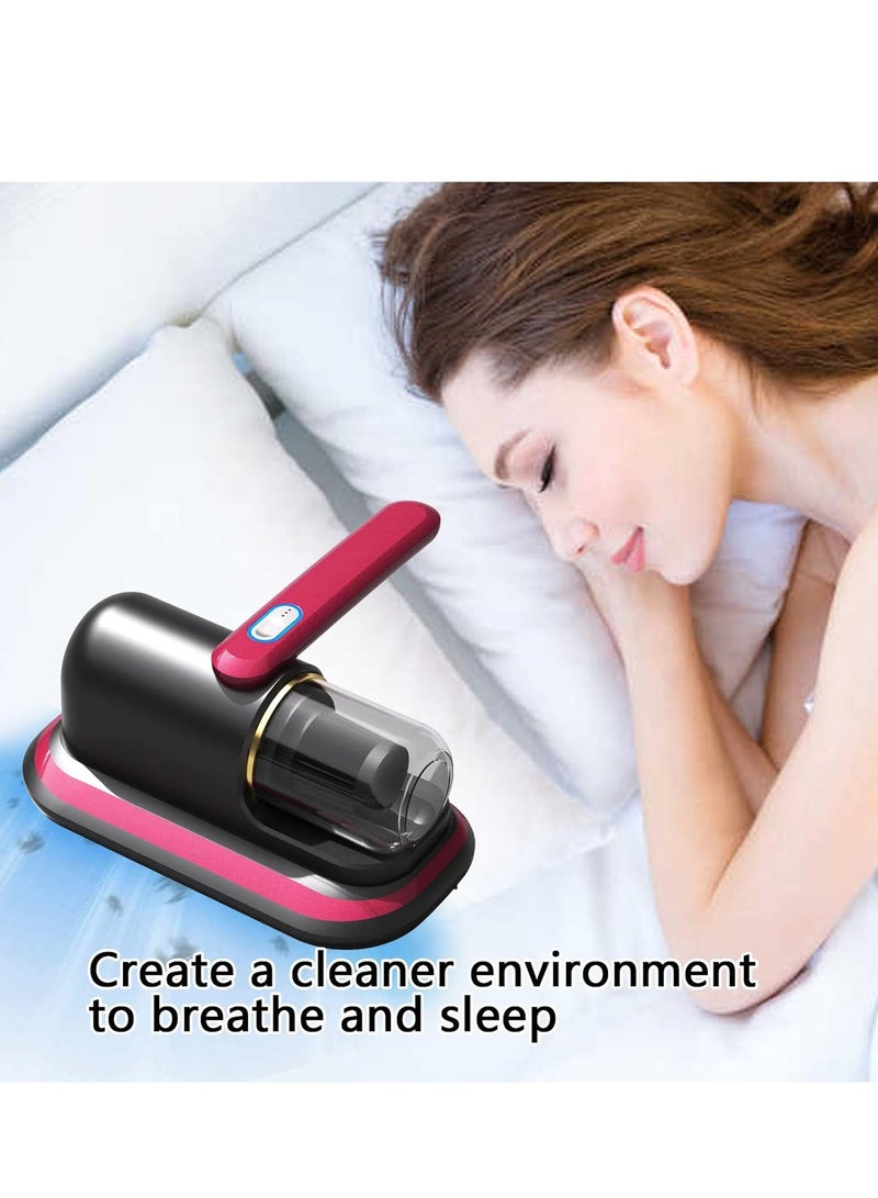 Bed Vacuum Cleaner Upgraded Cordless UV Vacuum Cleaner, Handheld deep Mattress Vacuum Cleaner, Effectively Cleans Bedding, Sofas, Carpets and Other Fabric Surfaces