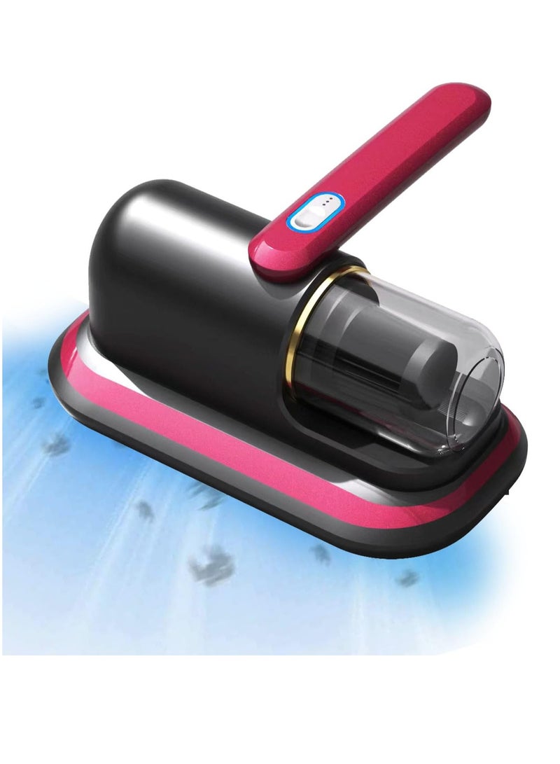 Portable Wireless Vacuum Cleaner For Bed , Handheld Mite Remover，Electric UV Sterilizer for Pillows, Sheets, Mattresses, Sofas, Plush Toys and Other Fabric Surfaces.