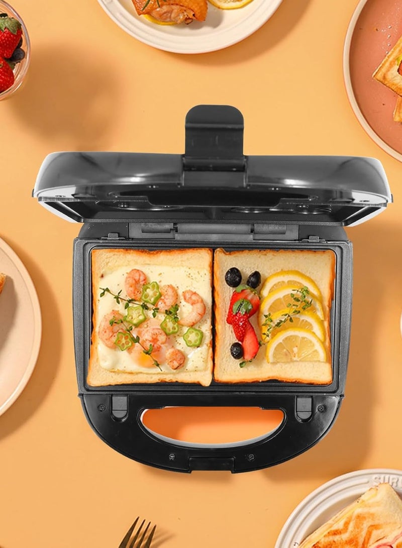 Wtrtr Sandwich Maker,3-in-1 Multi Snack Maker,Detachable Sandwich, Grill, Waffle Making Plates with Bakelite Coating, 1-Year Warranty(20B)