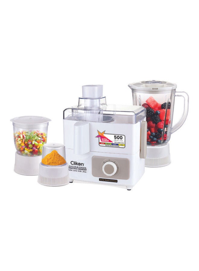 4 In 1 Juicer Blender 1.35 L 500 W CK1501 White