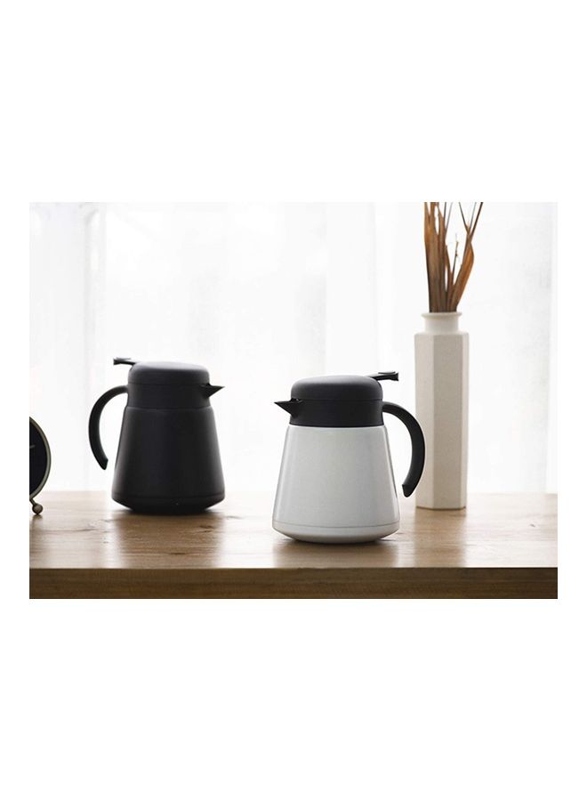 Thermal Coffee Jug With Lid White/Black