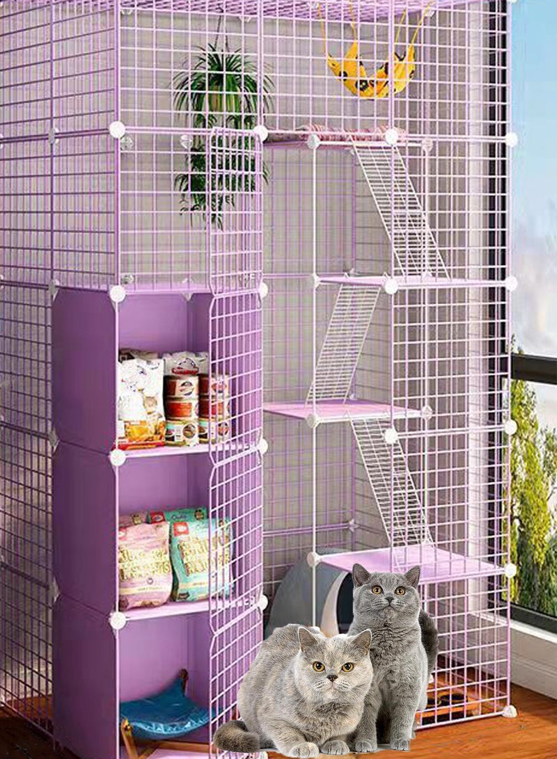 Cat Cage Large Cat Nest Villa Kitten's House Cat House Cat Supplies