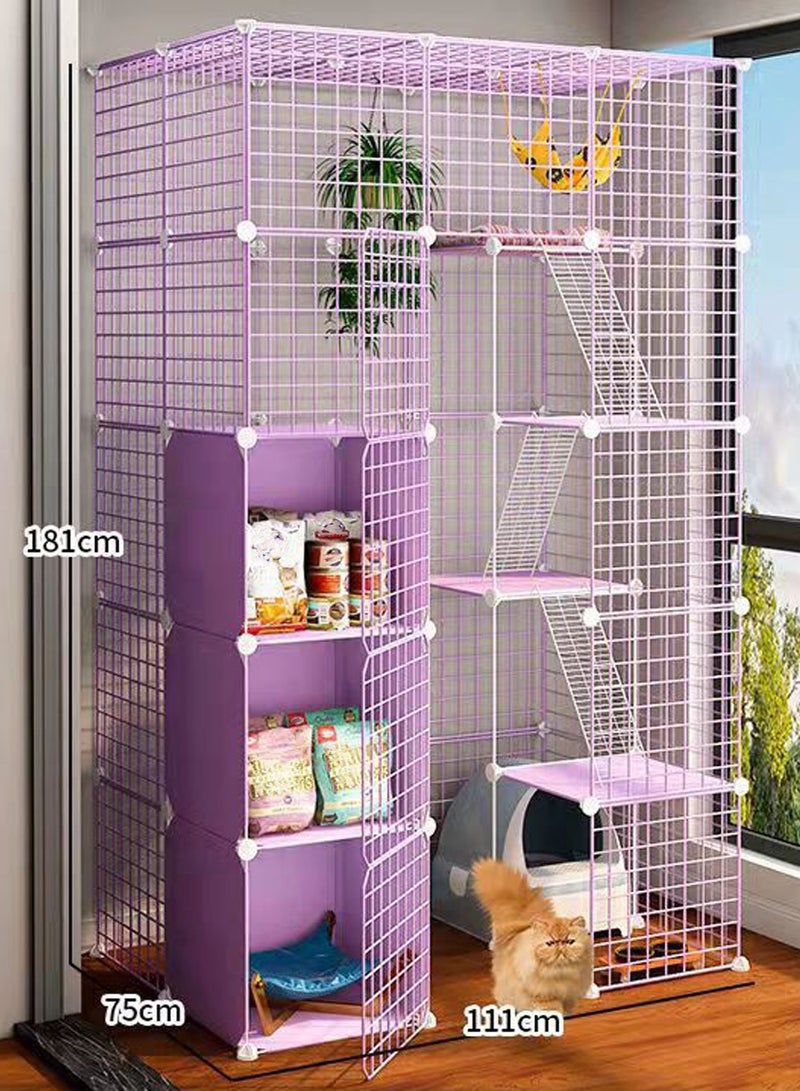 Cat Cage Large Cat Nest Villa Kitten's House Cat House Cat Supplies