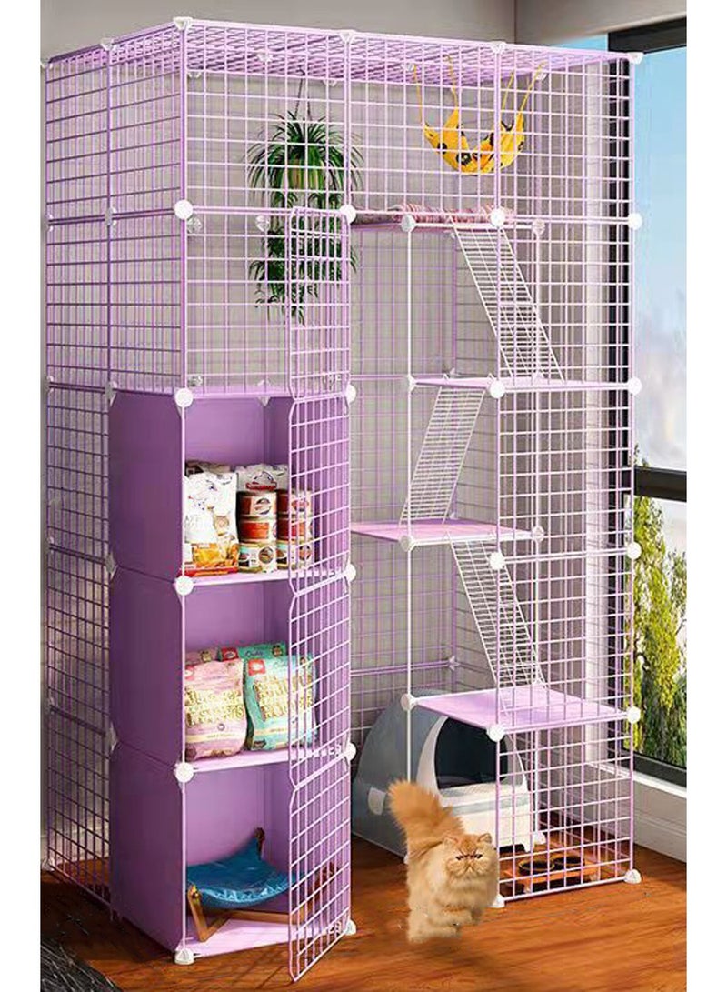 Cat Cage Large Cat Nest Villa Kitten's House Cat House Cat Supplies