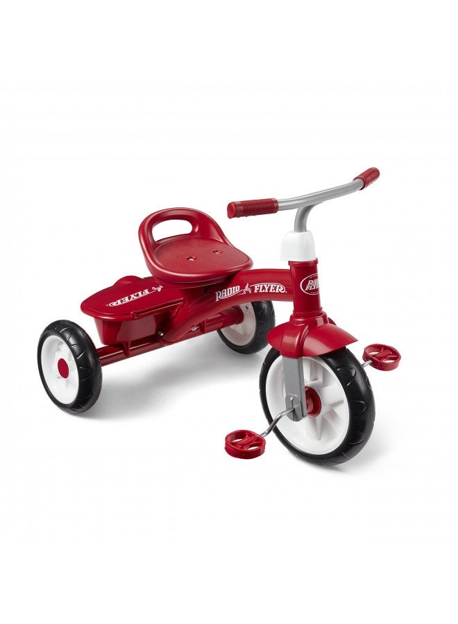 Radio Flyer Red Rider Trike, Outdoor Toddler Tricycle, For Ages 2.5-5