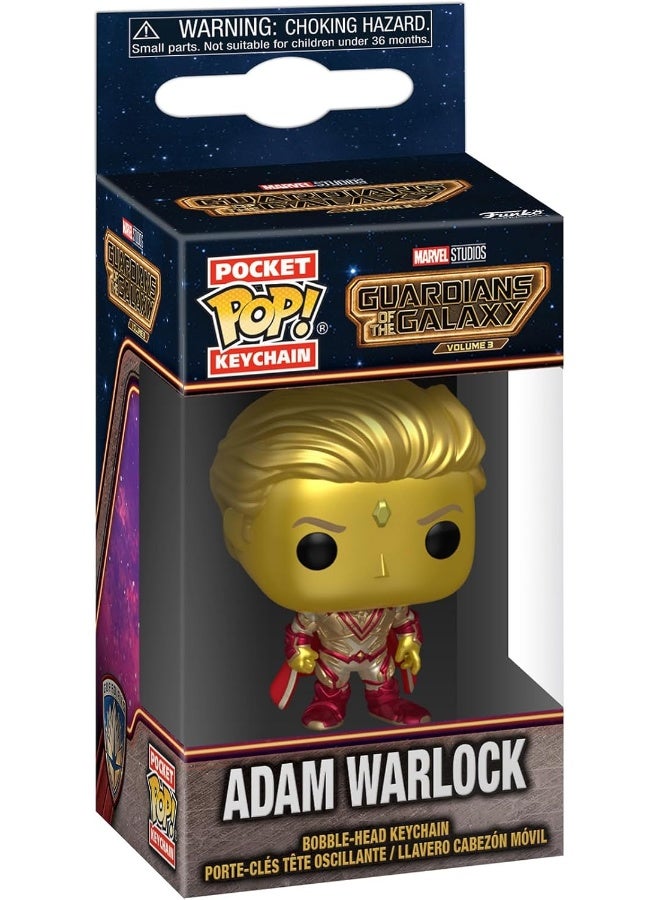 Funko Pop! Keychain: Marvel - Guardians Of the Galaxy 3 - Adam Warlock Novelty Keyring