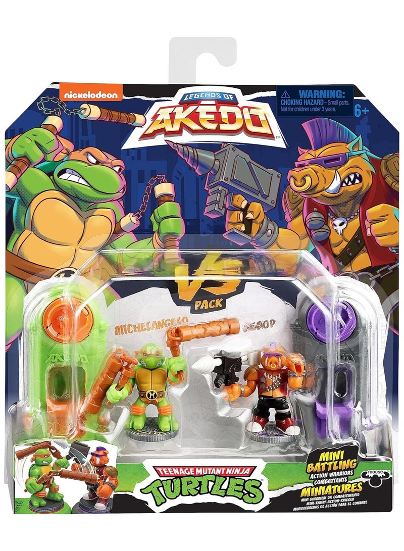 Teenage Mutant Ninja Turtles Michelangelo Vs Bebop