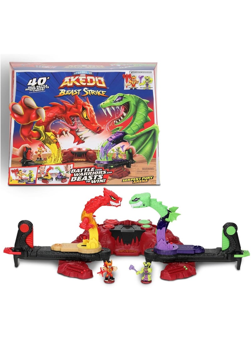 Beast Strike Serpent Fury Arena. Battle Your Warriors and Your Beasts to Win!