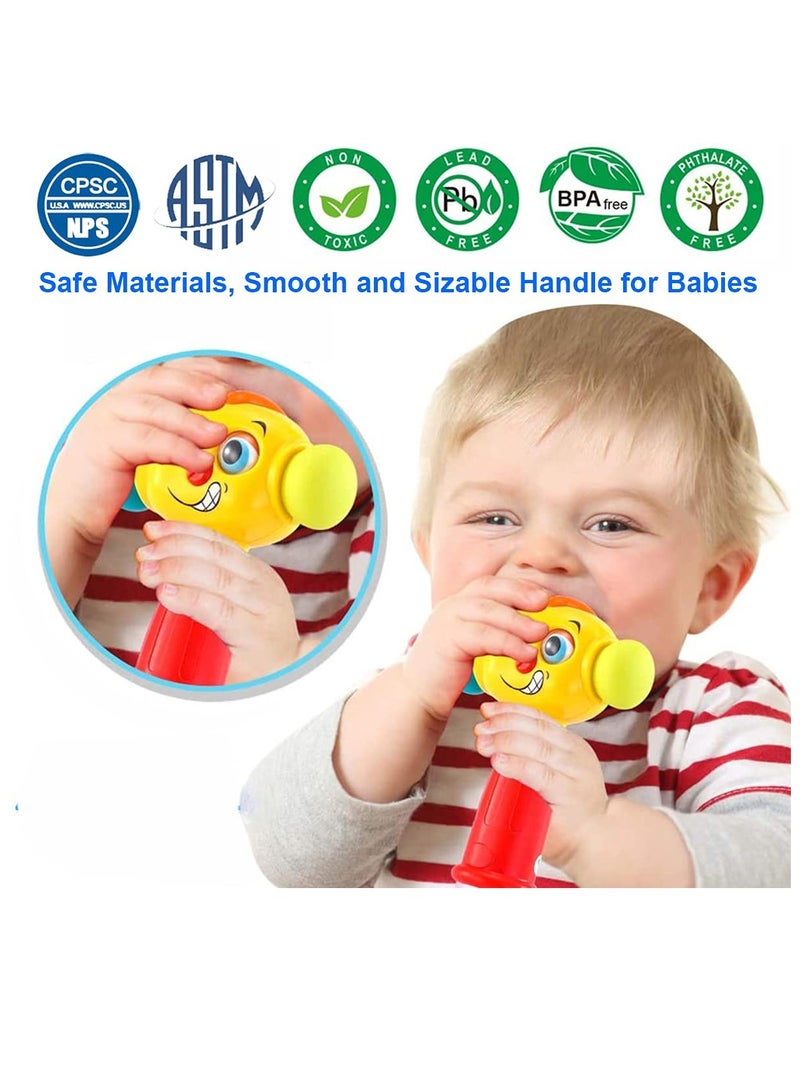 Toy Hammer Baby Toys, 1 Year Old Toys for Boy Girl Gifts 12-18 Months, Baby Toys 6 to 12 Months with Music Sound Light, Grab Shake Pound Baby Boy One-Year-Old Toys 6 9 12 18 Months