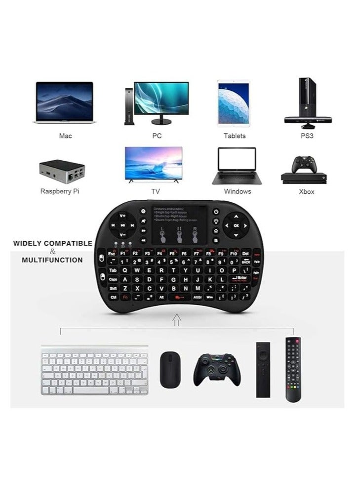 Classic Wireless Keyboard For TV Box backlight, PC - i8