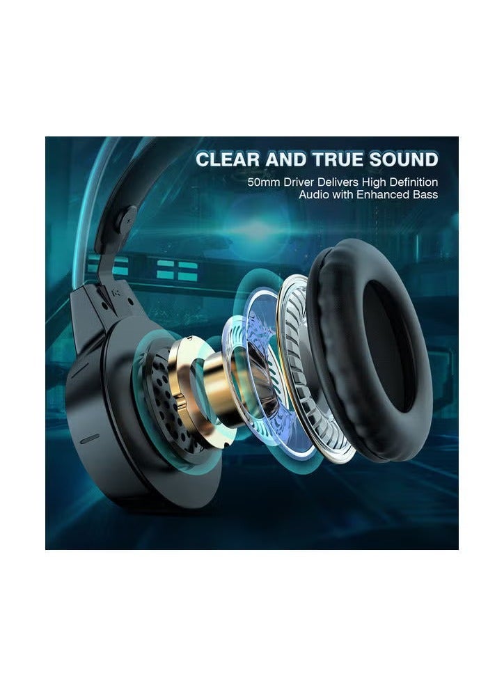 X15 Pro Wired PC Gaming Headphone with Mic and LED Light