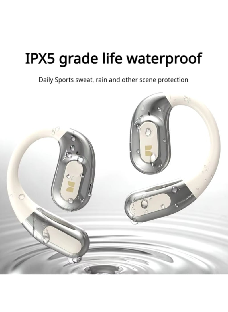 Open Ear AC330 Open Ear Earphone Bluetooth 5.4 Wireless Earphone IPX5 Waterproof Sport Earphone With Mic Earbuds