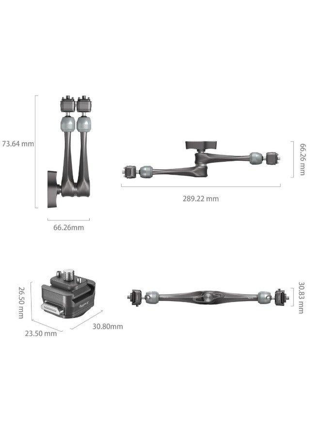 SmallRig HawkLock H21 Quick Release Rosette Magic Arm (11