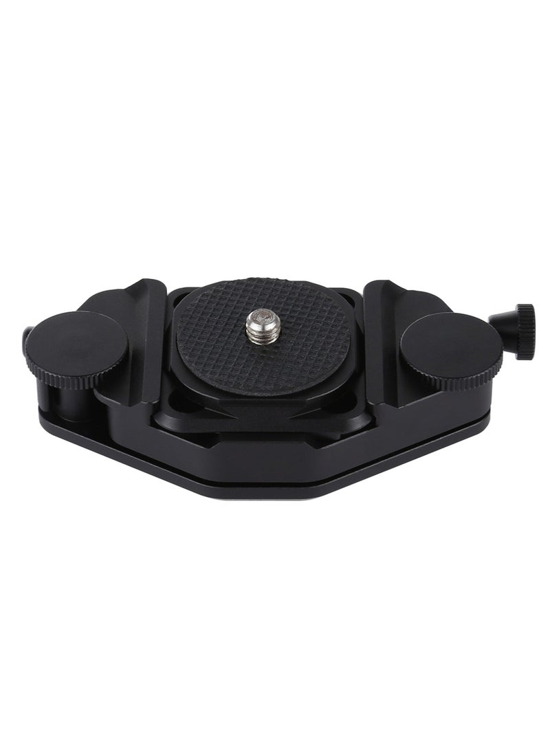 Capture Camera Clip CNC Aluminum Alloy Quick Release Clip with Plate